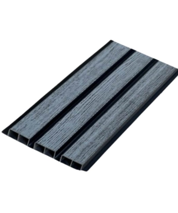 Gri PVC Dış Cephe Lambri Kaplaması