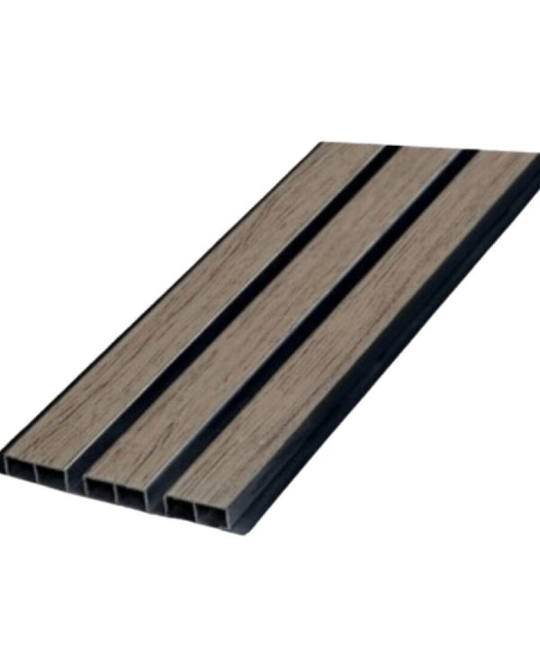 Ceviz PVC Dış Cephe Lambri Kaplaması