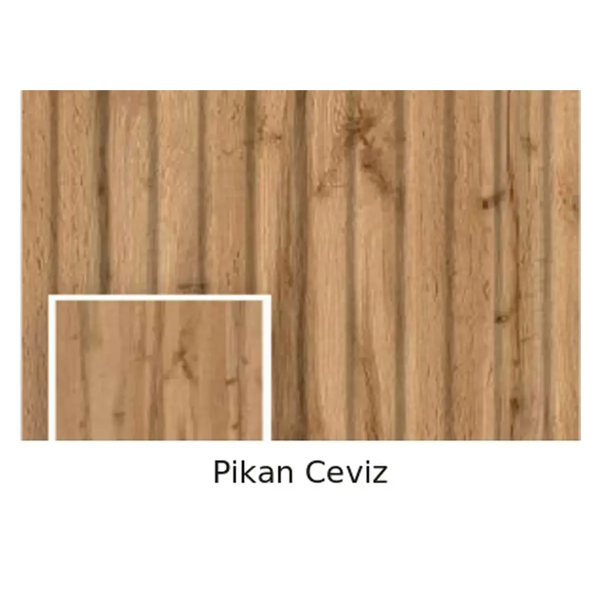 Pikan Ceviz MDF Lambri Panel – Premium Seri