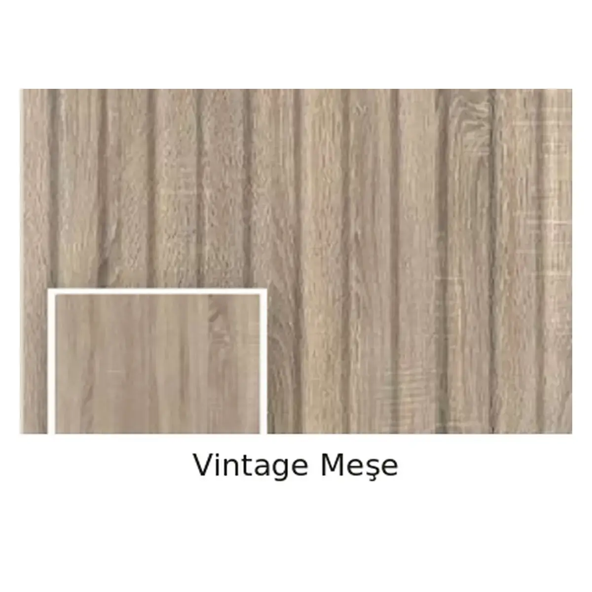 Vintage Meşe MDF Lambri Panel – Premium Seri
