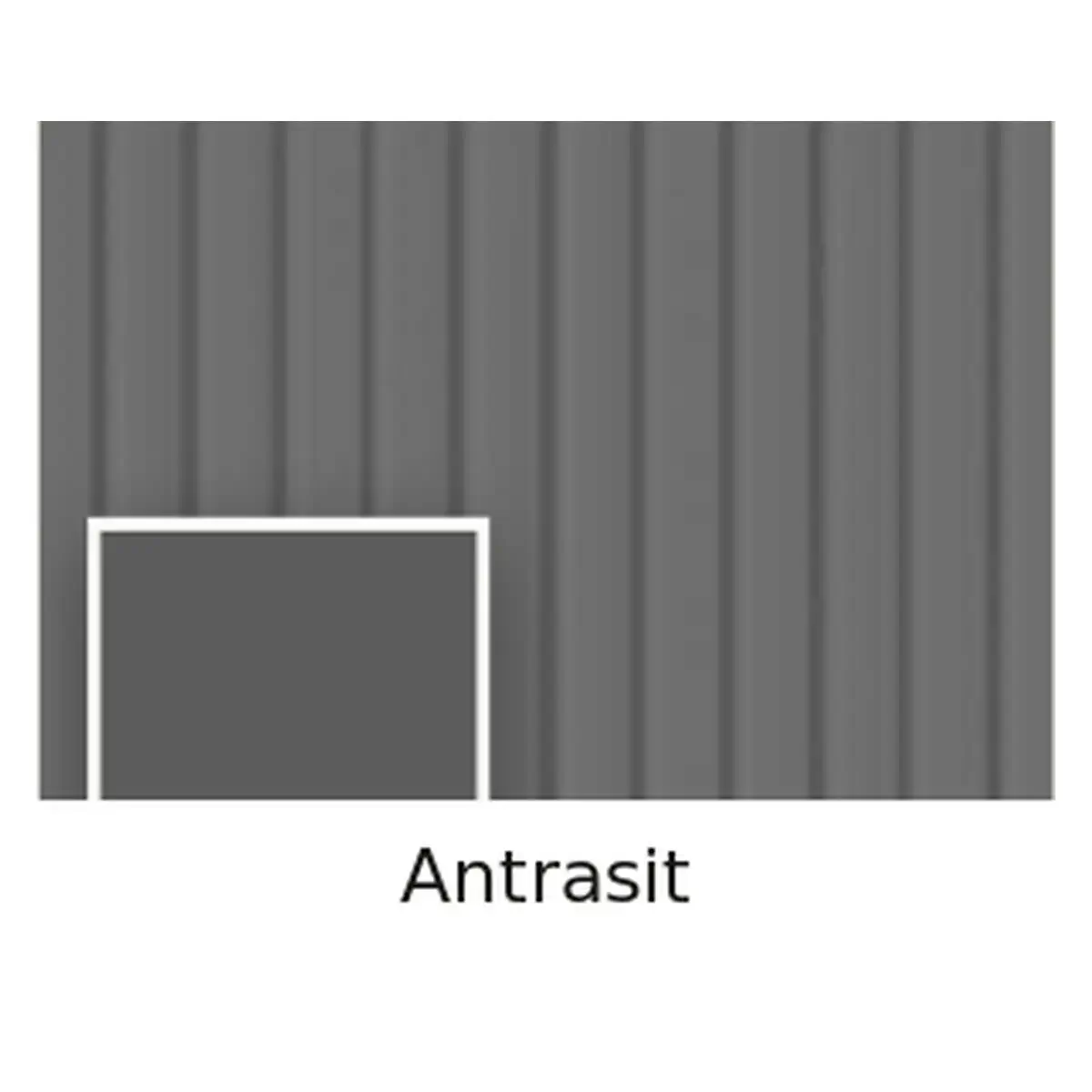 Antrasit MDF Lambri Panel – Standart Seri