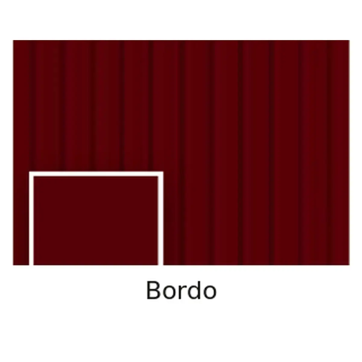 Bordo MDF Lambri Panel – Standart Seri