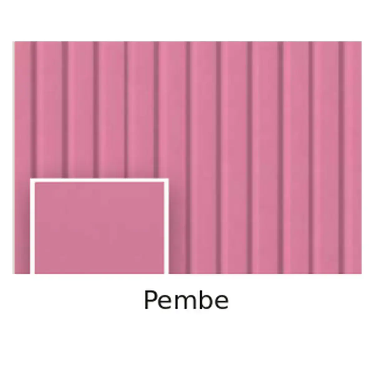 Pembe MDF Lambri Panel – Standart Seri